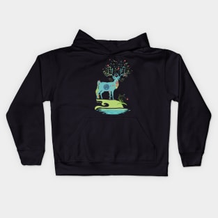 Mystical Deer Kids Hoodie